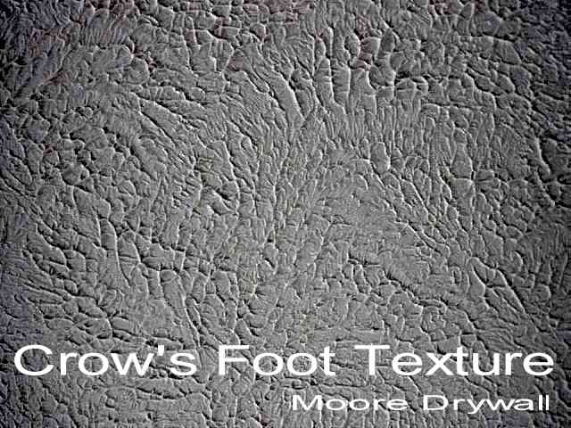 crows foot texture