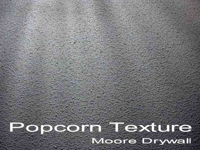 Popcorn texture